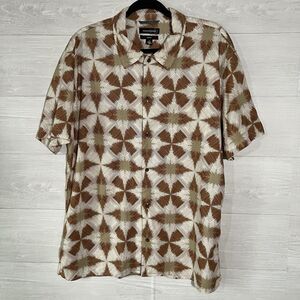 Treasur & Bonds Men’s Linen Cotton Blend Button Down